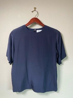Valerie Stevens Vintage Silk Crewneck Shirt